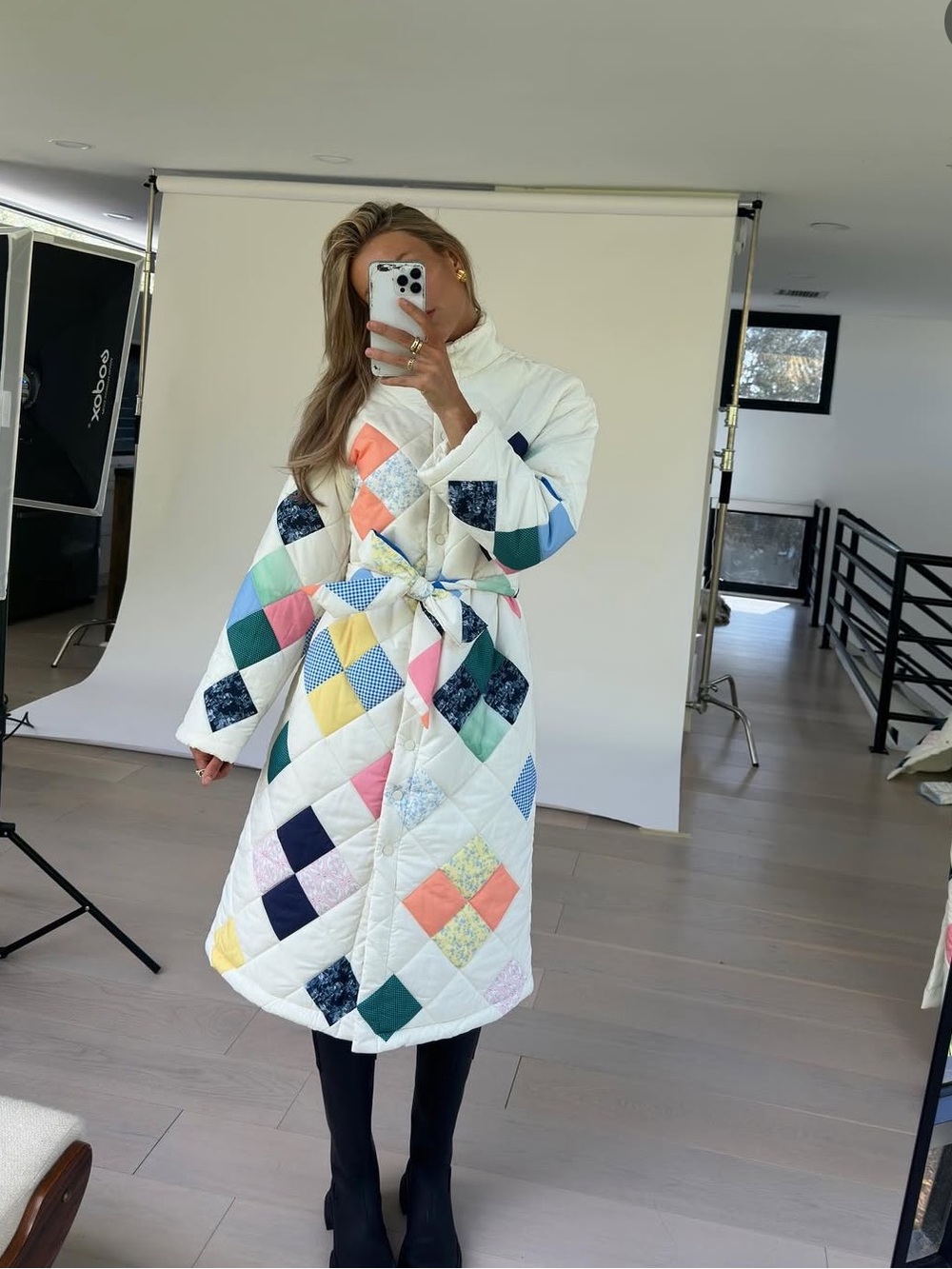 Yellow the Label Vera Quilted Coat